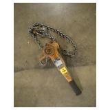 HARRINGTON 1 1/2 TON RACHETING CHAIN HOIST