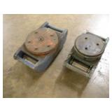 (2) HEAVY EQUIPMENT MOVERS LARGEST 12X7X4