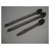 (3) WILLIAMS 1/2 IN DRIVE RATCHETS