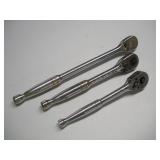 (3) GEARWRENCH 1/2 DRIVE RATCHETS