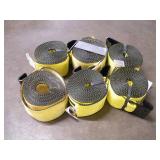 (6) TRACTOR TRAILER/FLATBED NYLON STRAPS --