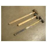 (3) SLEDGEHAMMERS