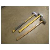 (3) SLEDGEHAMMERS