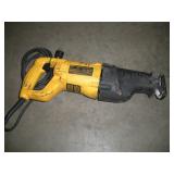 DEWALT SAWZALL W/ KEYLESS CHUCK