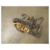 HARRINGTON 1 1/2 TON RACHETING CHAIN HOIST