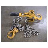 HARRINGTON 1 1/2 TON RACHETING CHAIN HOIST
