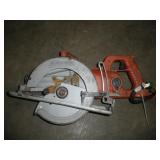 MILWAUKEE 7 1/4 IN WORM DRIVE CIRCULAR SAW