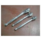 GEARWRENCH & OTHER 3/8 & 1/2 DRIIVE RATCHETS