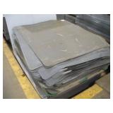 STACK OF 50 PLASTIC PALLET LINERS