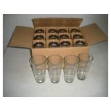 (16) LIBBEY 12 OZ GLASSES