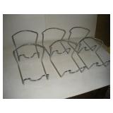 (60 12 IN METAL RACKS