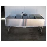 ARDOUS NSF STAINLESS STEEL BAR SINK
