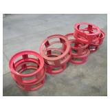 (10) BEER KEG RACKS