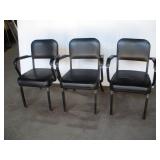 (3) OFFICE CHAIRS