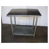 3FT STAINLESS STEEL PREP TABLE