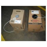 (2) PARTIAL BOXES COMMUNICATION WIRE