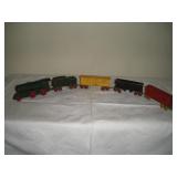 Vintage Wood Trains - Locomotive - 6 Inches Long Vintage Wood Trains - Locomotive - 6 Inches Long