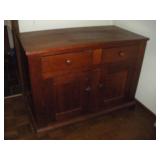 Antique Pine Cabinet  48x25x37 Inches