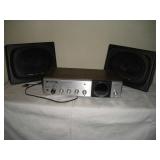 Panasonic FM-AM Stereo & 2 Pioneer Speakers 150W