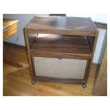 Composite Wood Cabinet On Wheels 27x18x31