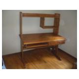 Wood Computer Desk 48x28x30/56 Inches Wood Computer Desk 48x28x30/56 Inches