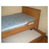 Thomas ville Pecan Twin Trundle Bed