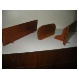 3 Wooden Shelves Largest - 17 Inches 3 Wooden Shelves Largest - 17 Inches