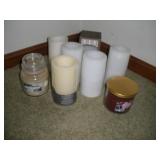 Battery Operated Candles & Two Scented Candles