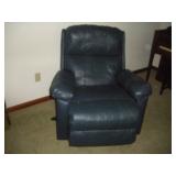 Action Industries Leather/Vinyl Recliner