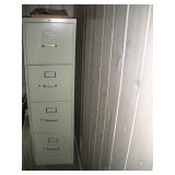 4 Drawer Filing Cabinet  15x27x53 Inches