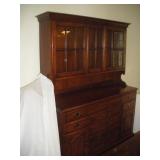 Virgina Galleries Black Cherry Hutch  54x21x36/74