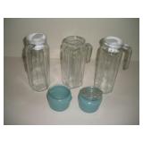 Refrigerator Pitchers & Bowls 9 Inches Tall Refrigerator Pitchers & Bowls 9 Inches Tall