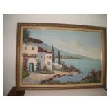 Canvas Painting By Fatelli 41x30 Inches Canvas Painting By Fatelli 41x30 Inches