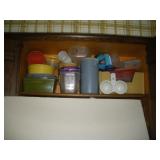 Contents Of Shelf - Plastics