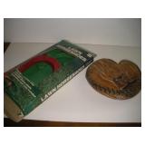 Lawn Horseshoes & Vintage Ball Glove Lawn Horseshoes & Vintage Ball Glove