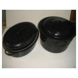 Enamel Roaster & Stock Pot 9 Inches Tall Enamel Roaster & Stock Pot 9 Inches Tall