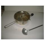 Food Mill & Ladle Food Mill & Ladle