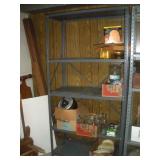 Metal Shelving Unit  (NO CONTENTS) 36x18x72