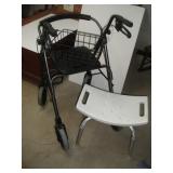 The Blazer Walker & Shower Seat The Blazer Walker & Shower Seat