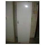 1 Door Metal Cabinet  18x13x60 Inches