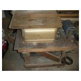 Craftsman Table Saw W/Stand & Contents