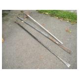 2 Digging Bars & Tamper 2 Digging Bars & Tamper