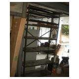 Metal Shelf 12 x 36 x 73 Inch