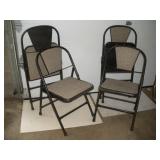 4 Folding Chairs