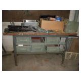 Bench and Contents Bench and Contents