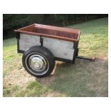 Custom Built Tractor Cart 29x45x17 Inches Custom Built Tractor Cart 29x45x17 Inches