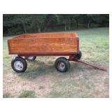 Custom Built Tractor Cart Front & Rear Lift Gates Custom Built Tractor Cart Front & Rear Lift Gates