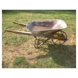 Metal Wheelbarrow