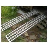 Set Of Aluminium Ramps 12x84 Inches Set Of Aluminium Ramps 12x84 Inches