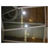 2 Sliding Glass Door Panels W/Screen Doors